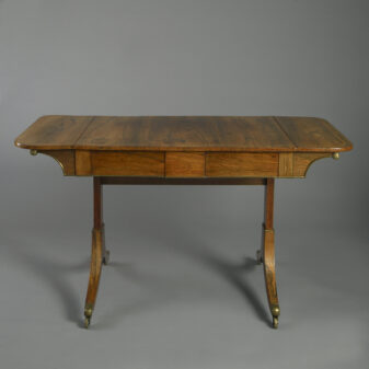 Late 18th Century George III Period Rosewood Sofa Table