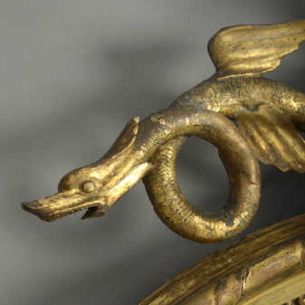 Regency convex mirror