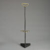 Brass and iron umbrella stand