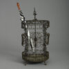 Wrought iron stick stand