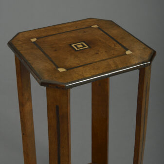 Early 20th century art deco end table