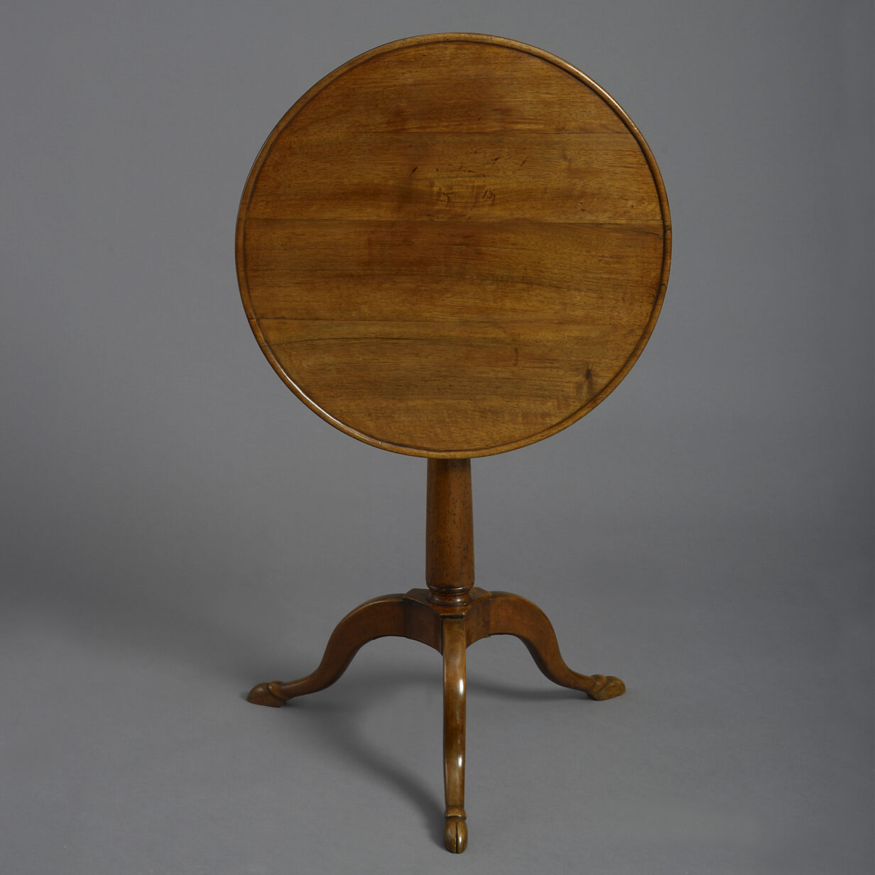 Late 18th century walnut occasional table