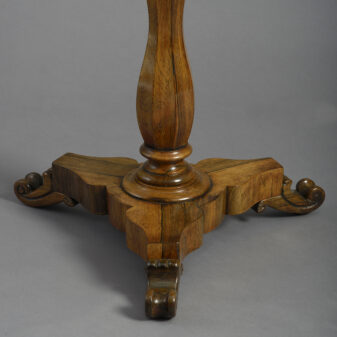 Parquetry occasional table