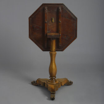 Parquetry occasional table