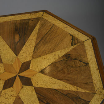 19th century parquetry occasional table