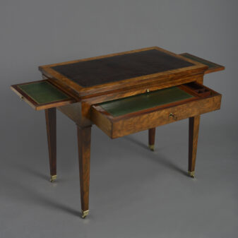 Late 18th century louis xvi period mahogany architects table