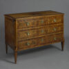 North italian inlaid commode