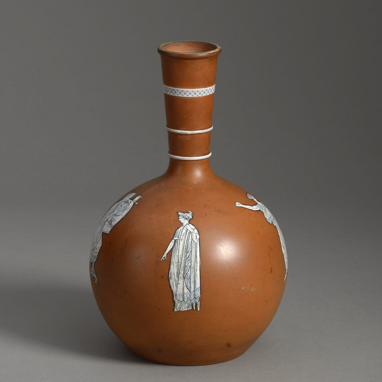 Attic pottery vase
