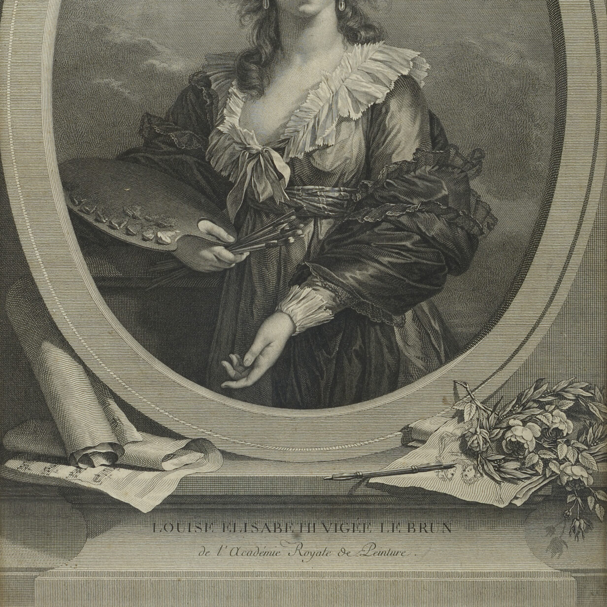 Portrait of Madame Vigee Le Brun