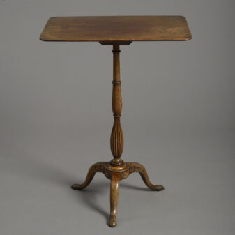 18th century george iii period mahogany tripod table