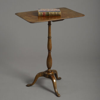 18th century george iii period mahogany tripod table