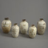 Five Ming Cizhou Vases