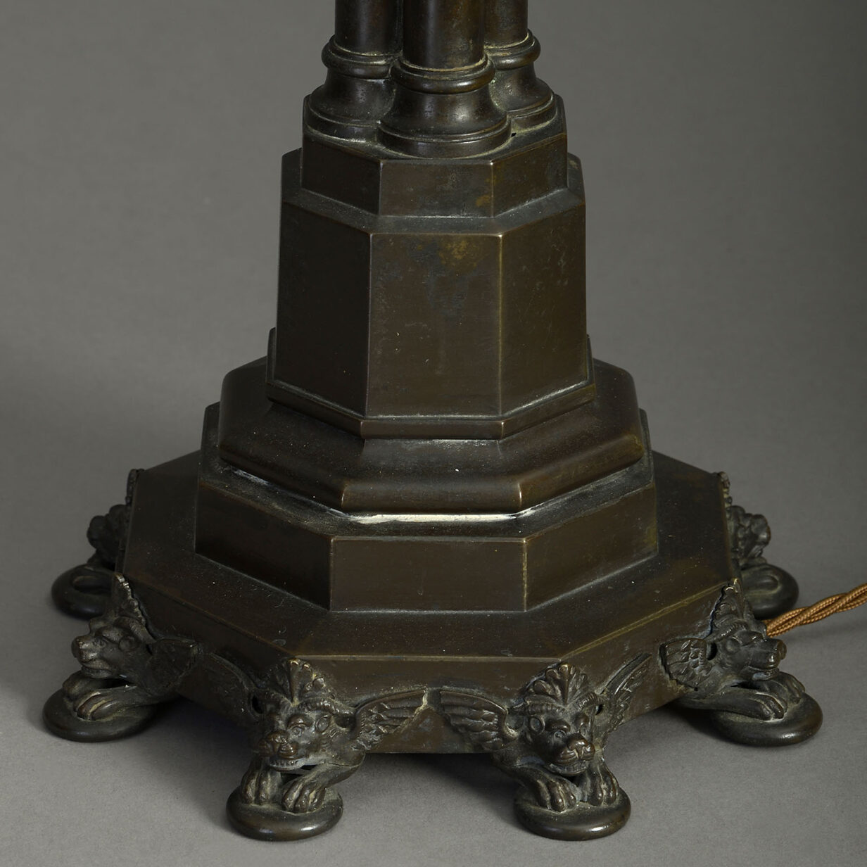 Regency Bronze Lamp