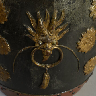 Pair of lacquer marriage baskets
