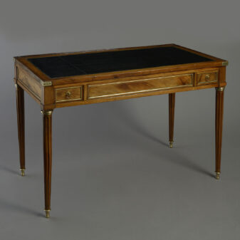 Late 18th century tric trac games table stamped e. Avril