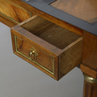 Late 18th century tric trac games table stamped e. Avril