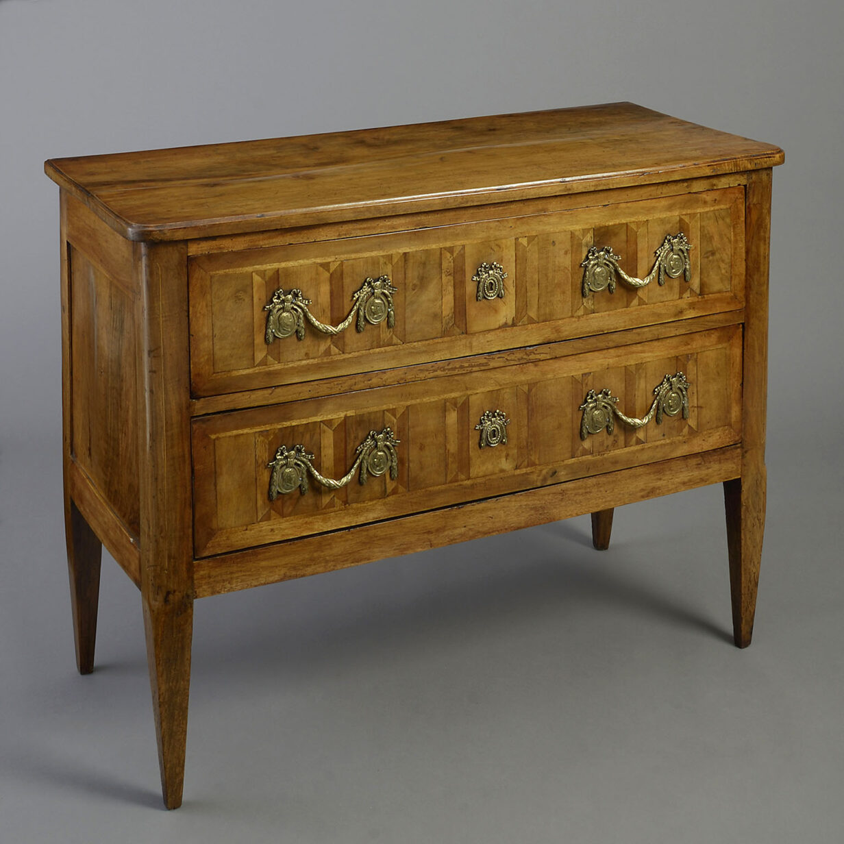 Two drawer commode