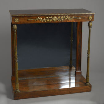 Regency Rosewood Console Table