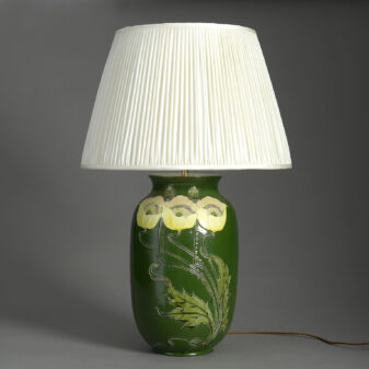 Art Nouveau Vase Lamp