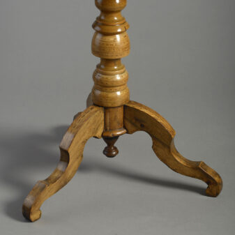 Italian parquetry table