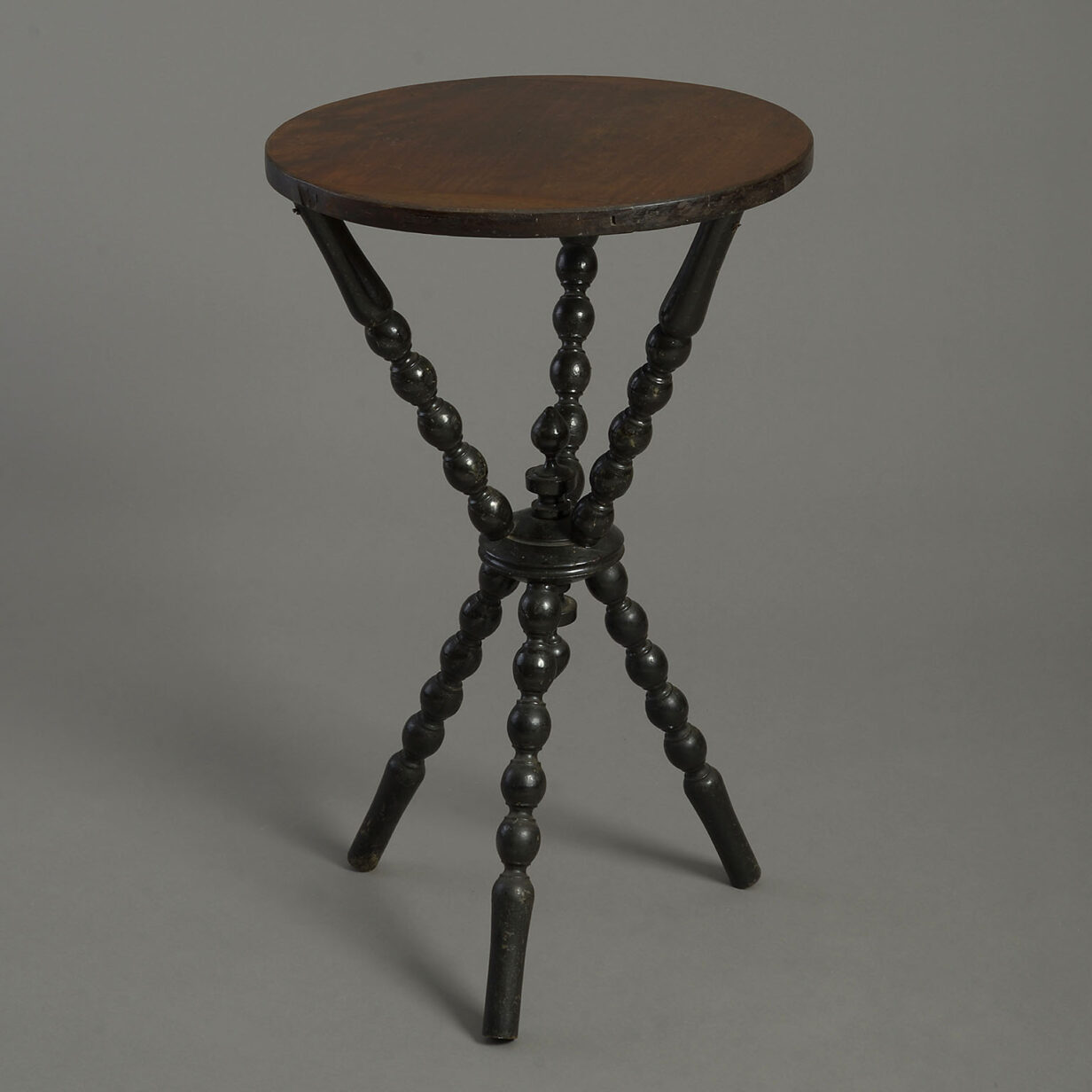 19th century ebonised gipsy table