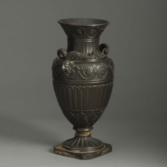Mid-19th Century Terracotta Urn in The Classical Taste