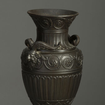 Terracotta urn