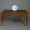 Louis xvi mahogany bureau plat