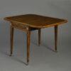 Regency rosewood pembroke table