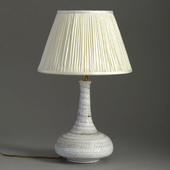 Pottery Bottle Vase Lamp