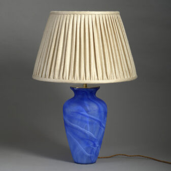 Blue Glass Lamps