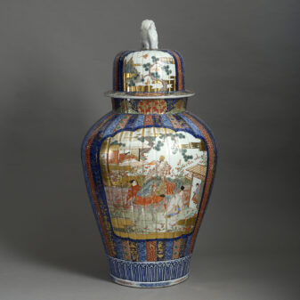 Large imari vase