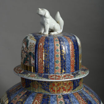 Large imari vase