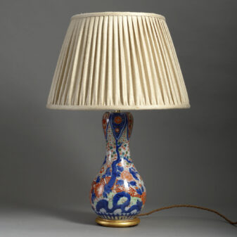 Imari Gourd Vase Lamp