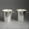 Pair of art deco ice buckets