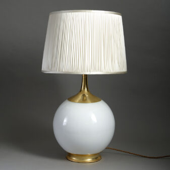 Futurist Opaline Lamp