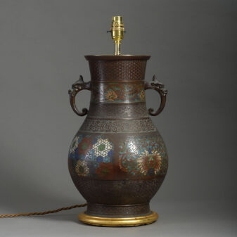 Bronze Vase Lamp
