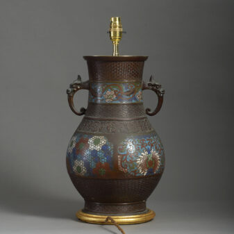 Bronze Vase Lamp