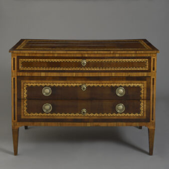 Pair of fine late 18th century neo-classical commodes