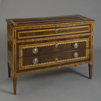Pair of fine late 18th century neo-classical commodes