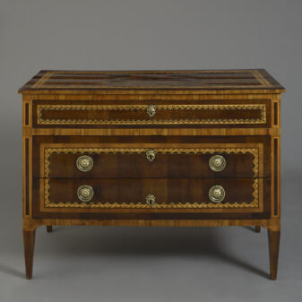 Pair of fine late 18th century neo-classical commodes