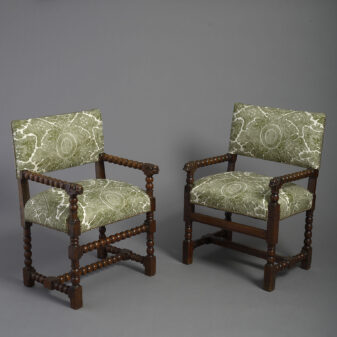 Pair of Louis XIV Armcahirs