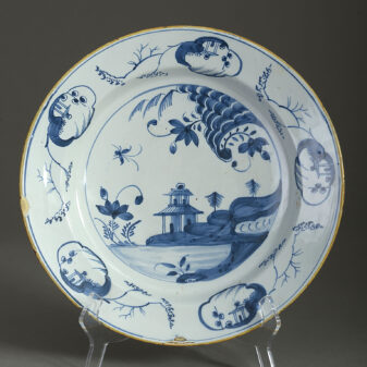English delft charger