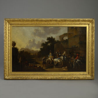 Dutch Hawking Landscape