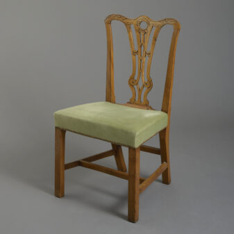 Pair of Country Chippendale Side Chairs
