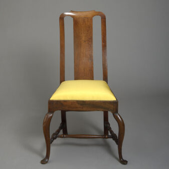 Pair of 18th Century Chinese Export Hardwood Side Chairs