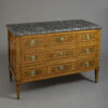 Louis xvi period parquetry commode