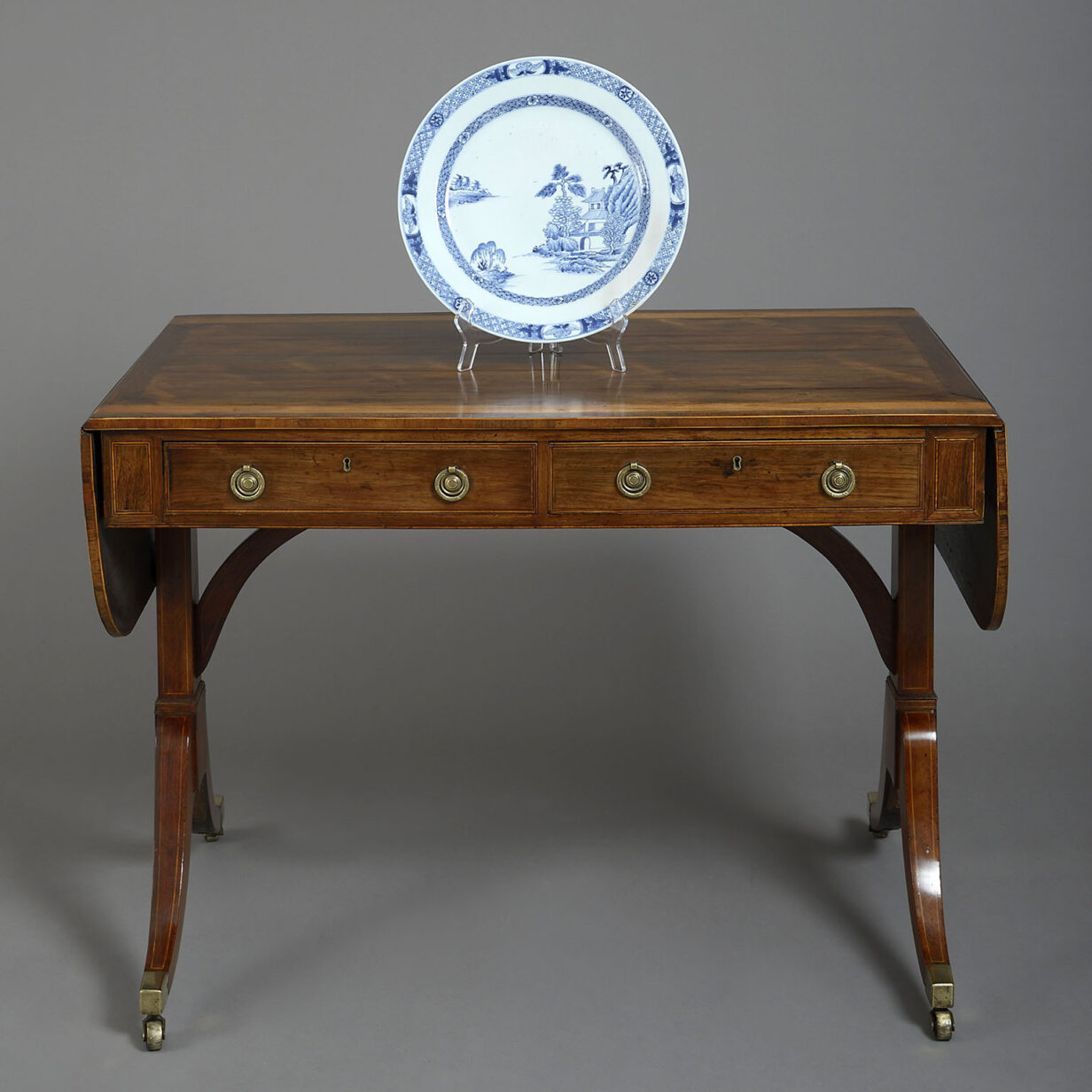 Late 18th Century George III Sheraton Period Sofa Table