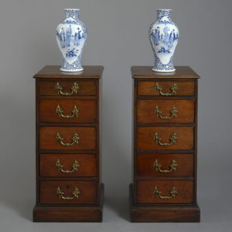Pair of Mahogany Chests of Drawers