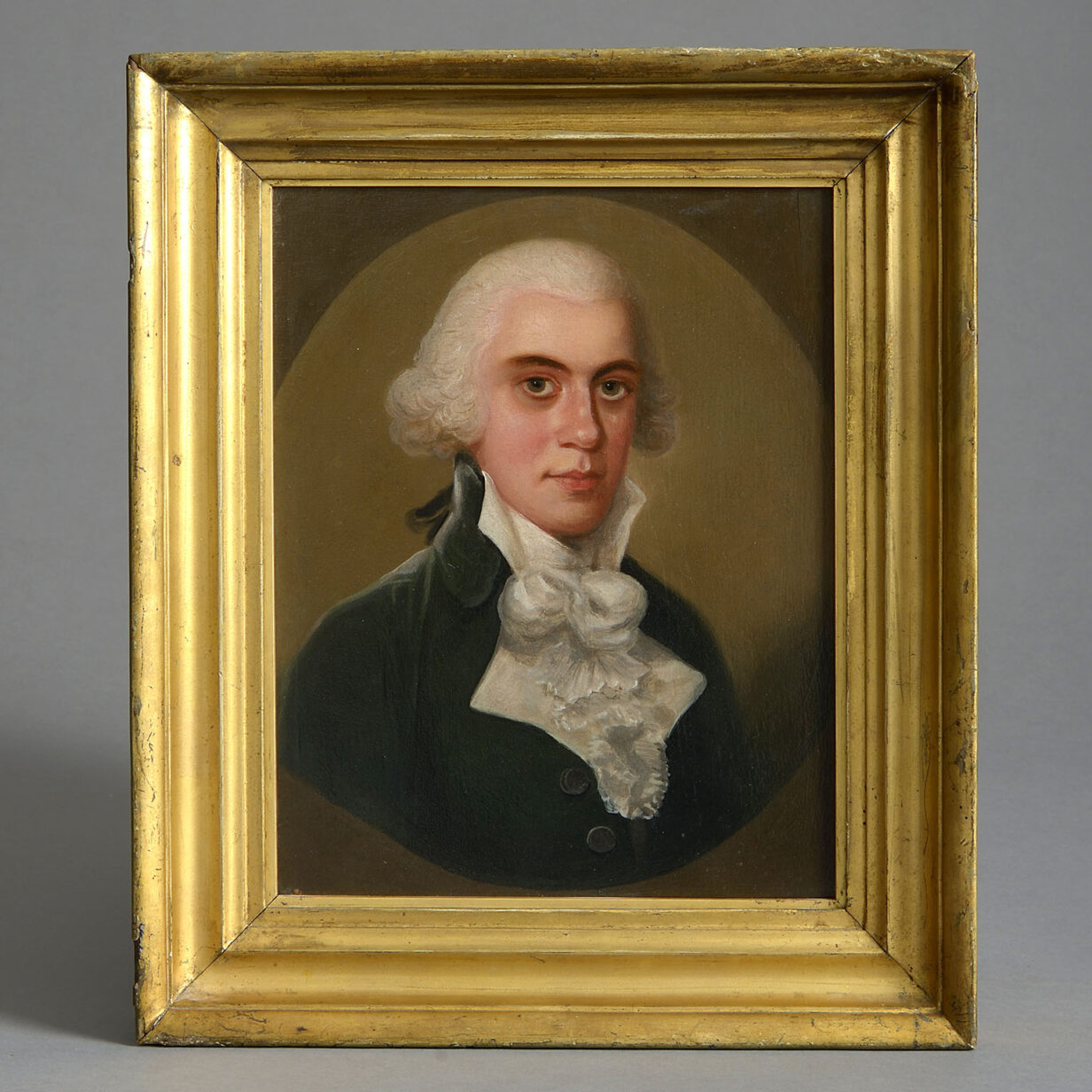 English school c. 1780 portrait of william simpson